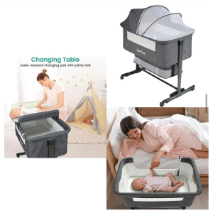 Baby Bassinet with Changing Table