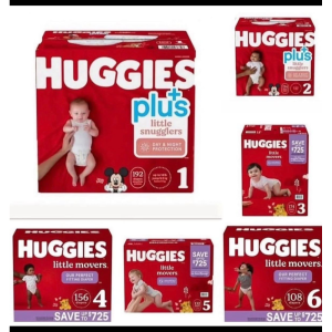 Baby Diapers Size 1-6
